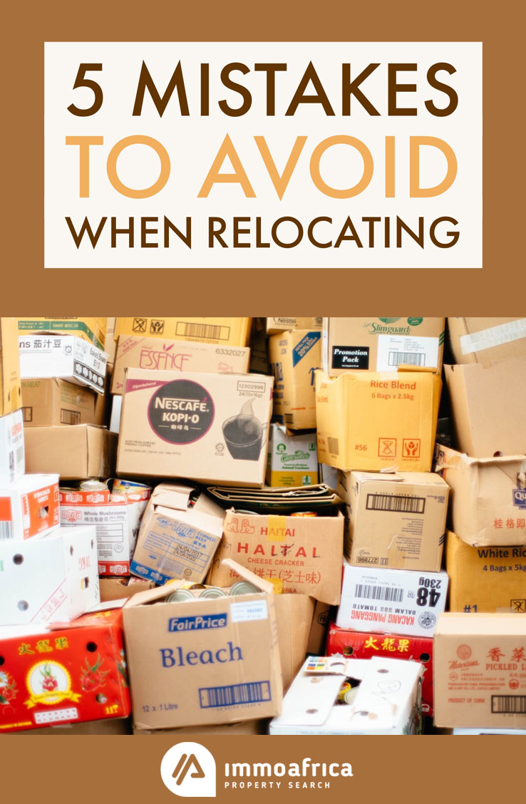 5 Mistakes To Avoid When Relocating